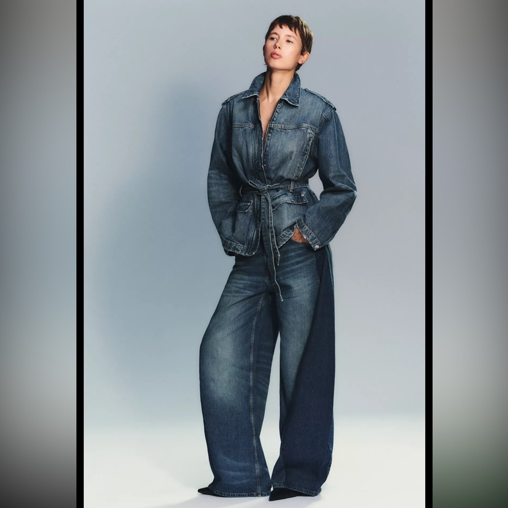 LONG DENIM JACKET